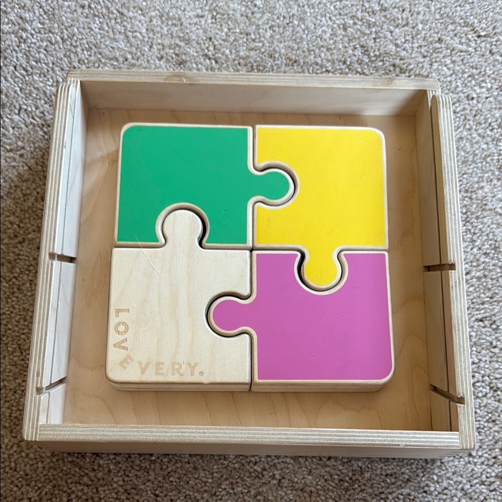 LOVEVERY Wooden Puzzle Set